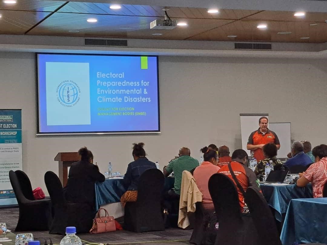 Climate workshop in Papua New Guinea