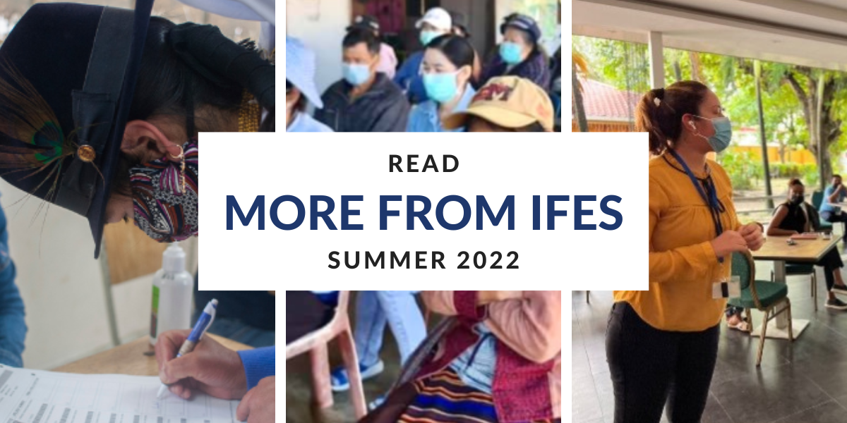 Read more from IFES